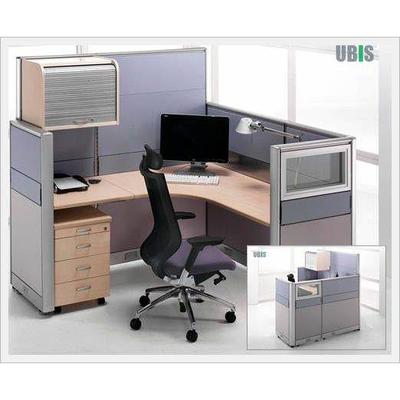 一套起订PVC软卷帘合帘VOF铝金文件柜办公家具房改装推拉卷帘车门