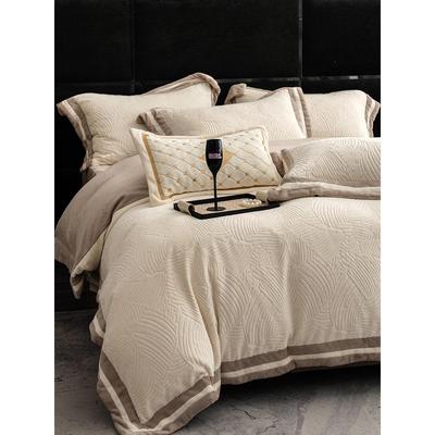 花保暖A类雕绒牛绒用四件套加厚珊瑚绒防静EAO奶电加绒秋冬天床上