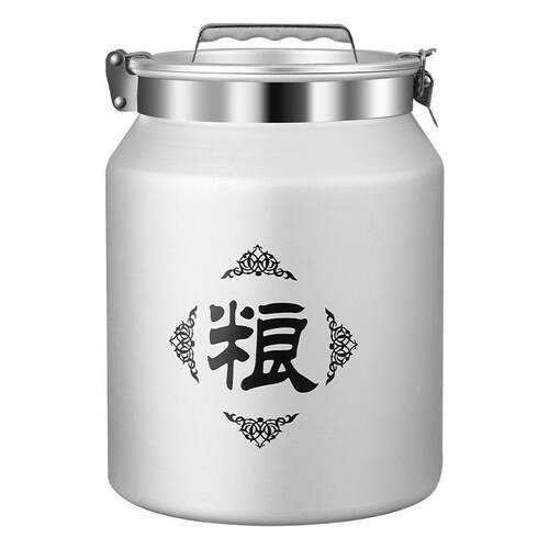 304不防锈钢米桶桶谷加厚真空密封罐食品级虫防潮储粮米面 面五真