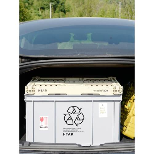 THAP国大容量0L搬运箱循环限定户外露营收纳可配木板滑轮CPU车6德