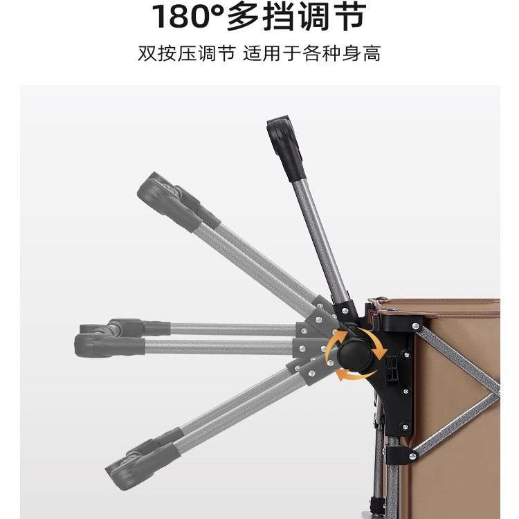 ba件vay欢OXU露营车北plus配拢款推杆聚可折叠户外手推车营地车改