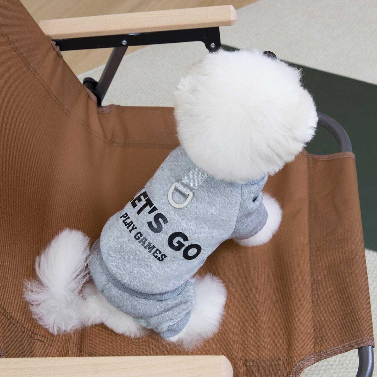 宠物衣服狗狗猫咪衣服宠物服装秋冬绒宠物四腿绒衣26动感四腿卫衣