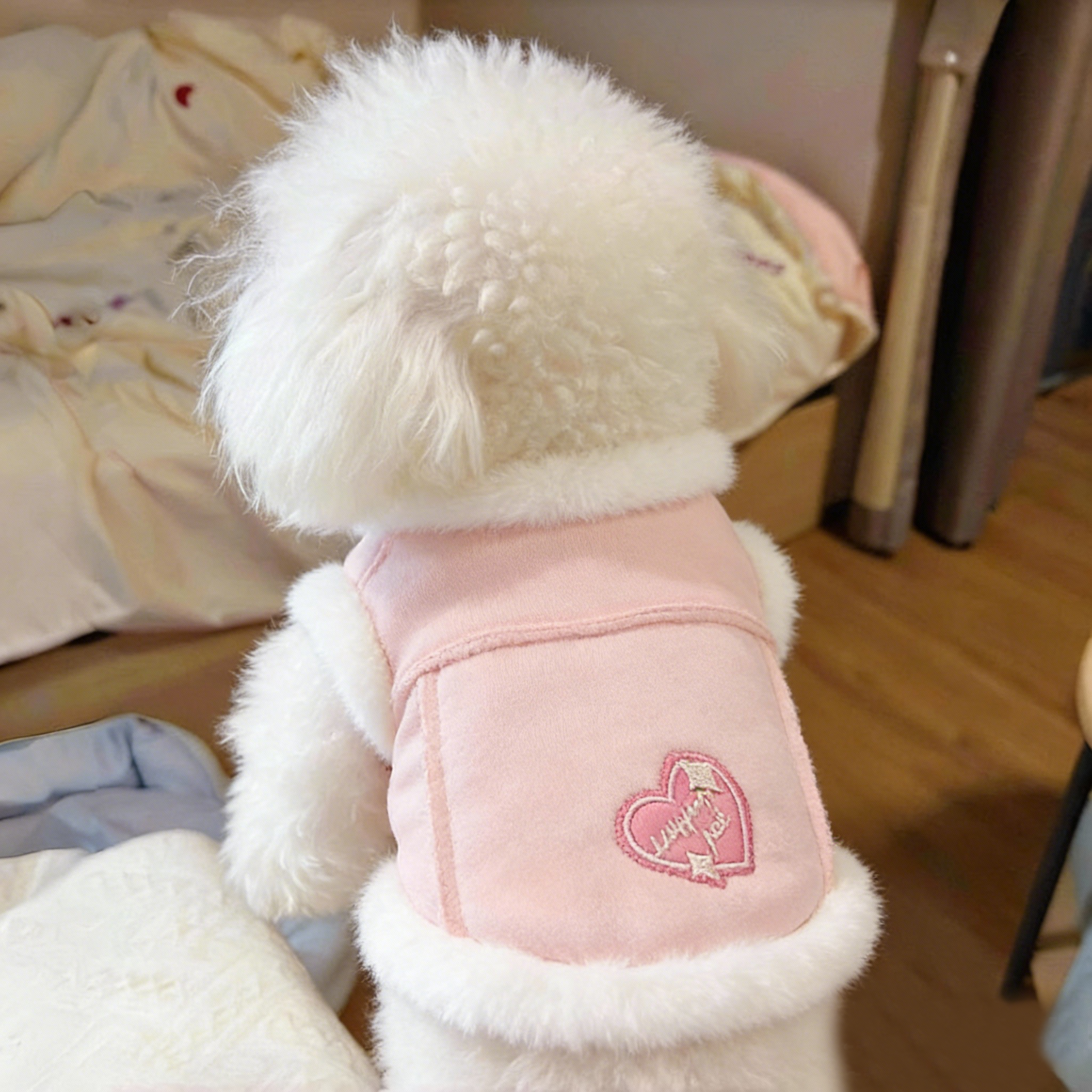 狗狗衣服保暖毛绒爱心马甲秋冬保暖防风宠物服装小型犬比熊泰迪,宠物/宠物食品及用品,狗宠物服装/雨衣,淘宝优惠券,粉丝福利购,淘宝优惠卷