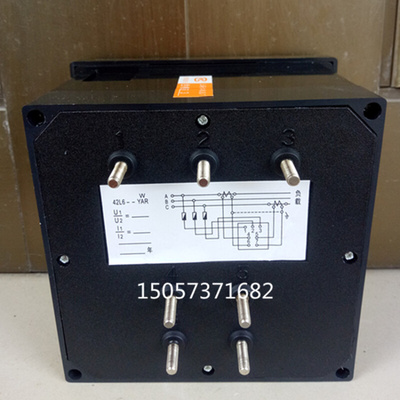 。长江仪表三相交流功率千瓦表42L6-W 600KW 1000/5 380V量多可开