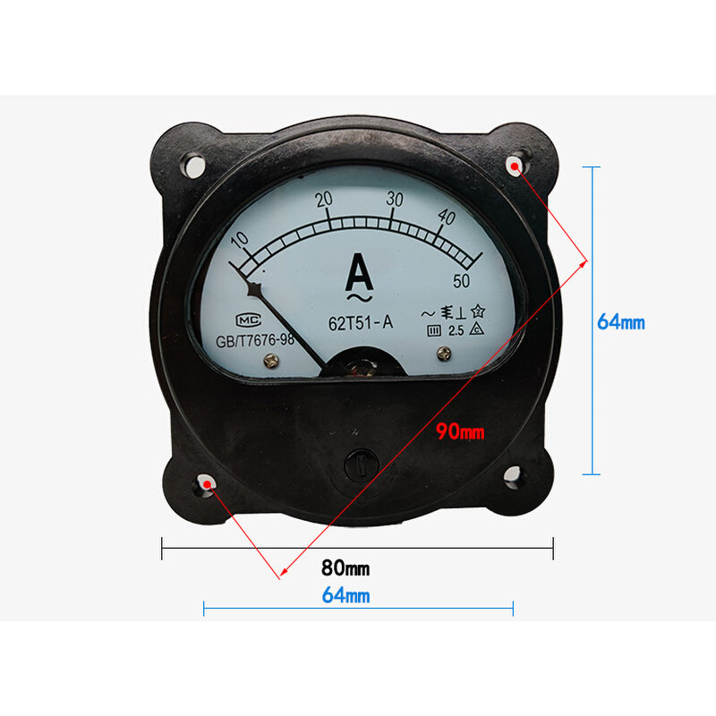 。厂家直销62T51指针式交流电流表15/5A 20/5A 25/5A 30/5A 40/5A,搬运/仓储/物流设备,机械式停车设备（立体停车库）,淘宝优惠券,粉丝福利购,淘宝优惠卷