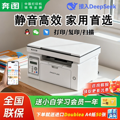 奔图M6202W青春版家用学习打印机