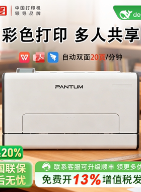 【国补直降20%】奔图CP2100DN彩色激光打印机复印扫描多功能一体机多端打印自动双面有线连接商用办公模版