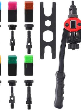 速豹BT605手动铆钉螺母13英寸拉姆拉母拉帽枪6规格公英制心轴套装