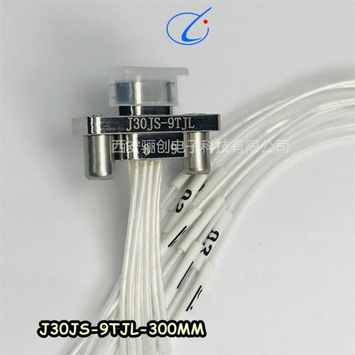 不锈钢矩形连接器J30JS-15ZKP-30CM航空插件新品