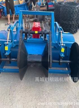 新款草莓开沟机3行旋耕起垄一体机大葱大姜种植起垄机