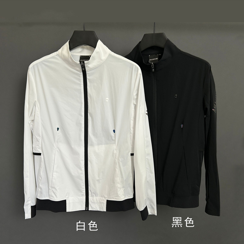 高尔夫男士外套休闲高端男士风衣