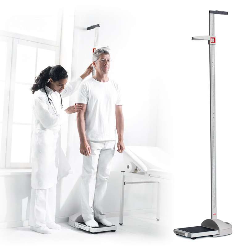 德国赛康便携式身高体重秤255身高尺+体重秤seca217+878