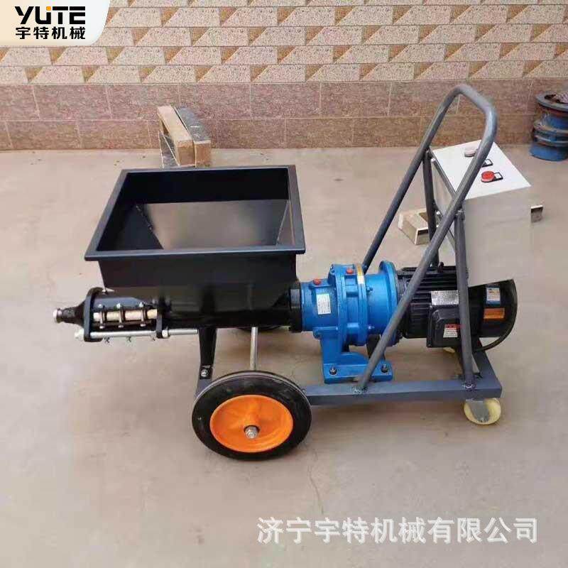 防盗门窗灌浆机小型地基砂浆门缝灌注机水泥砂浆注浆泵