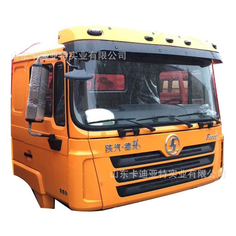 陕汽德龙F3000驾驶室总成 F3000驾驶室天窗壳体整车内衬车门壳图