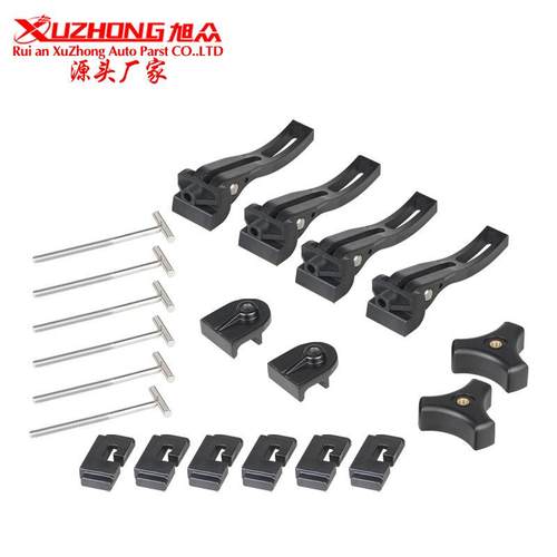 汽车改装皮卡货箱车厢盖板固定夹三折车厢盖T型螺栓索扣套件