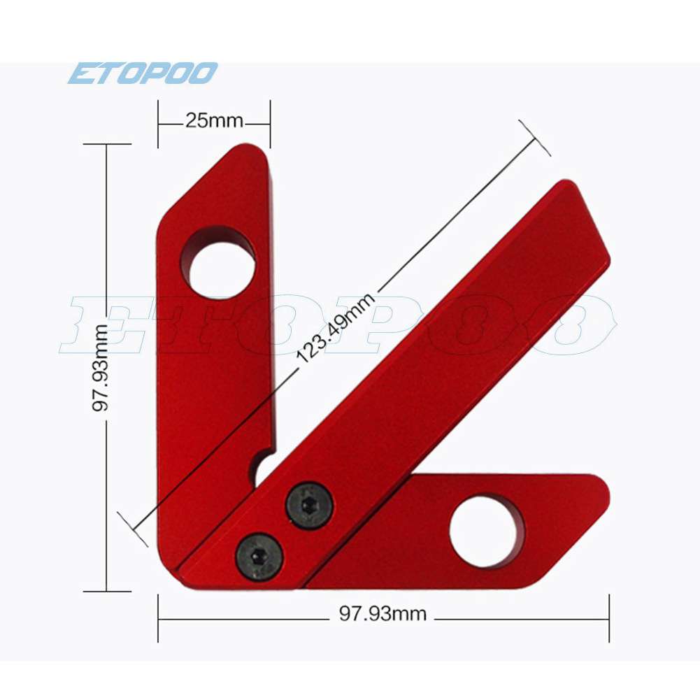 木工圆心划线器 方形中心划线器 45度 90度直角划线规 木工辅具