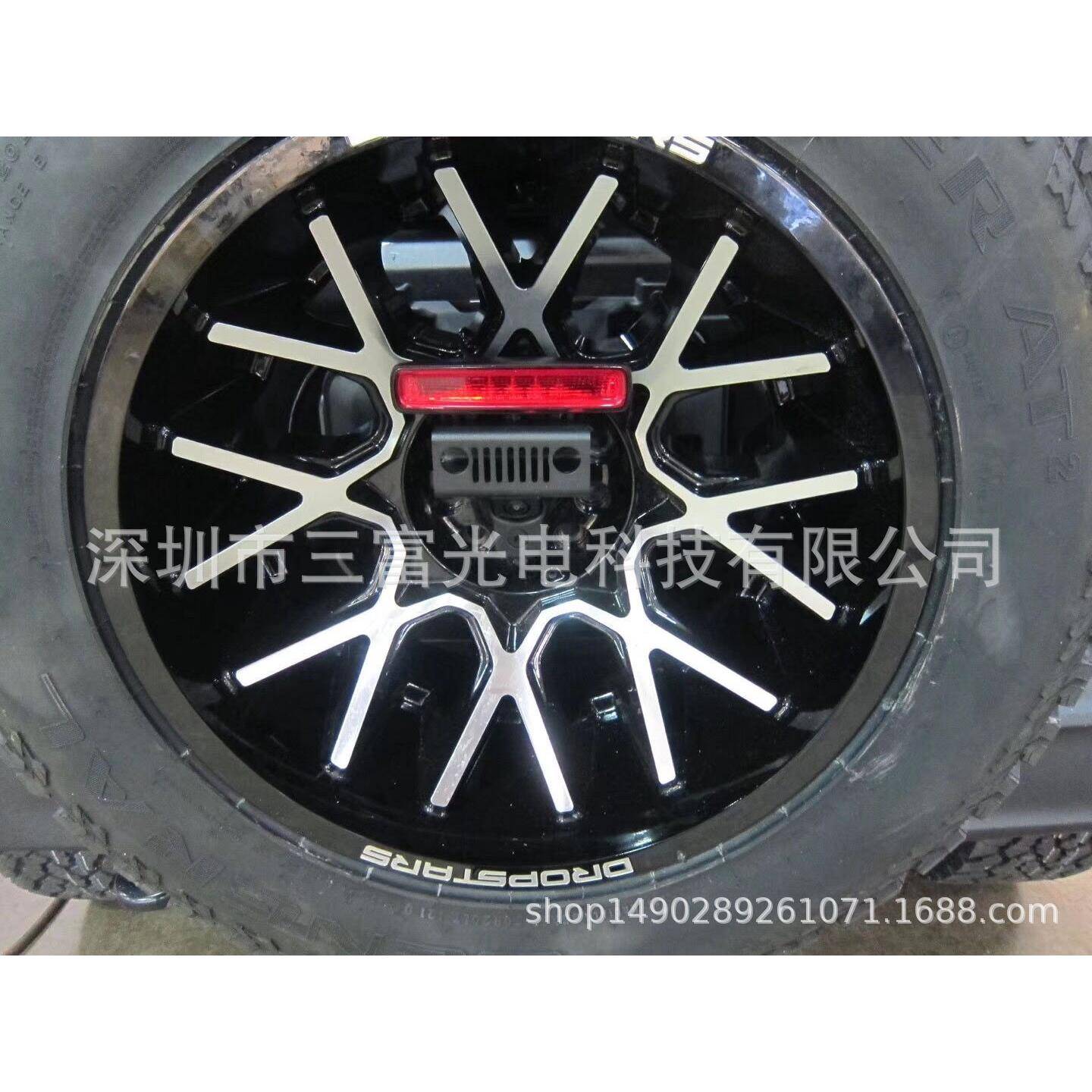 适用新款JL牧马人19款备胎支架备胎刹车灯支架JL1045