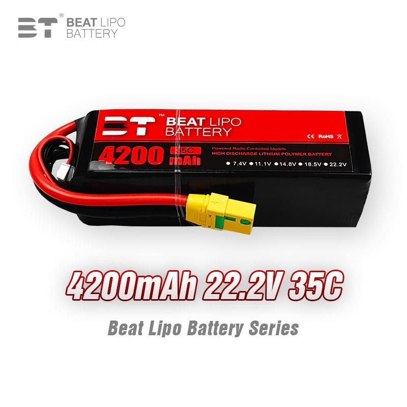 BTLIPO倍特电池4200mAh/6S/22.2V/35C/航模电池