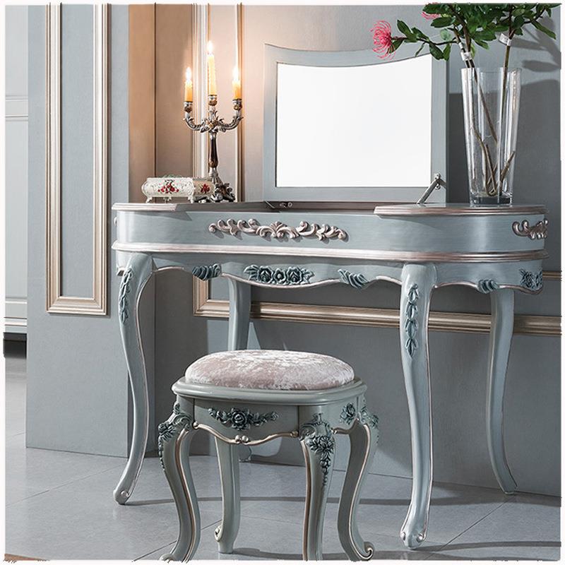 欧式梳妆台妆凳组合卧室小户型化妆桌化妆台