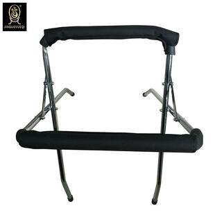 金果乐器大军鼓架落地式大军鼓支架鼓架不锈钢大军鼓架子军鼓架