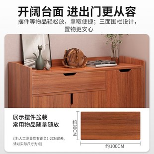 柜板材家用进门口楼梯外入户x收纳经济型小户型2022新爆款 鞋 架