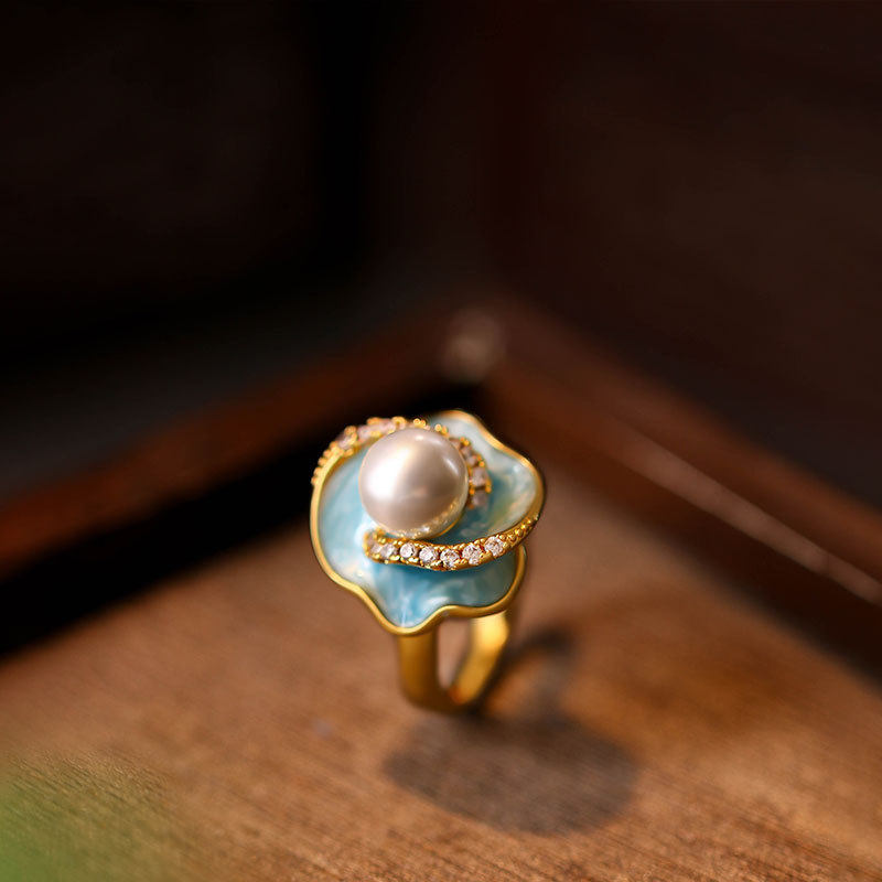 薄荷曼波绿色珍珠活口戒指女轻奢高级感不掉色戒指小众百搭不挑人,饰品/流行首饰/时尚饰品新,戒指/指环,淘宝优惠券,粉丝福利购,淘宝优惠卷