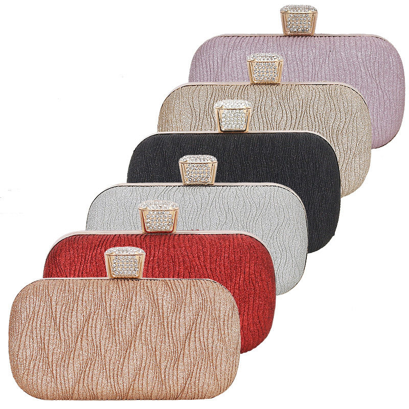 2023新款晚宴包女褶皱宴会包礼服旗袍手拿包单肩斜挎包晚装包,箱包皮具/热销女包/男包,通用款女包,淘宝优惠券,粉丝福利购,淘宝优惠卷