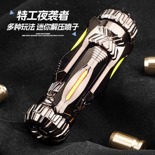 亚马逊金匠堂特工合金夜袭者软弹枪迷你解压抛壳手枪科教模型