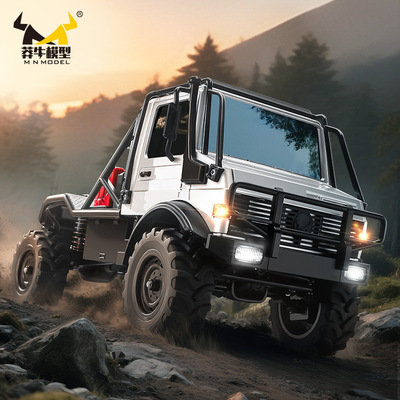 莽牛MN333乌尼莫克RC遥控车1:18合金全比例遥控越野攀爬车
