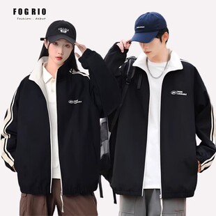 FOG RIO双面穿夹克新款美式两面穿运动外套男女同款百搭上衣