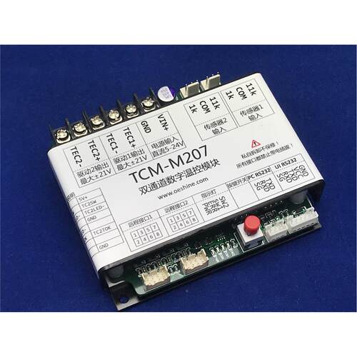 TEC温控器、半导体制冷片温度控制模块、双通道7A电流TCM-M207