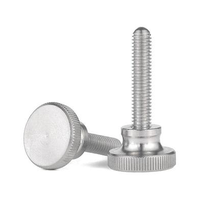 304不锈钢高头滚花手拧螺丝 手紧螺丝 手扭螺丝 GB834 M2/8/10/12