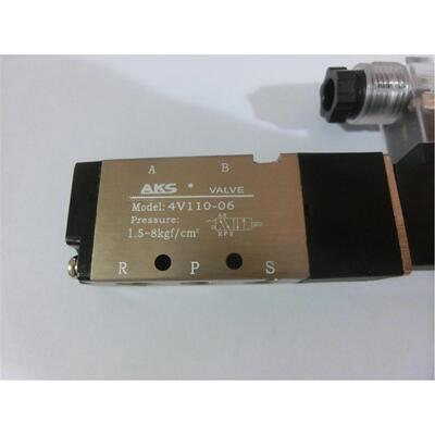 二位五通4V210-06 AC24V电磁阀气阀电控阀 4V110-06  DC24VAC220V