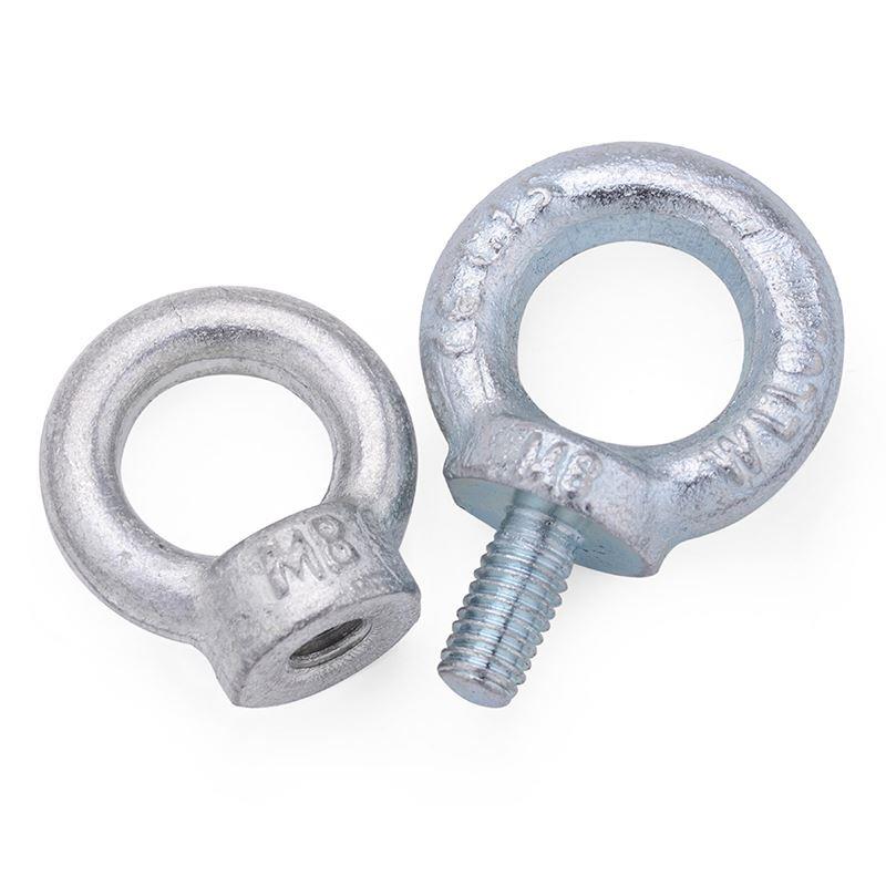 镀锌吊环螺丝螺母大全闭口羊眼螺钉 M3M4M5M6M8M10L
