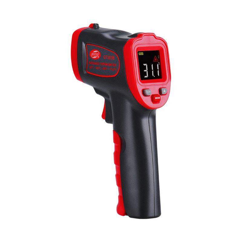 标智红外线测温仪GM320工业测温枪高精度水油温厨房烘焙温度测量