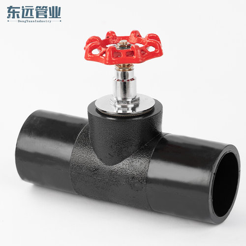 。PE管材管6分1寸HDPE升降式截止阀pe水管闸阀开关纯铜阀门接头配