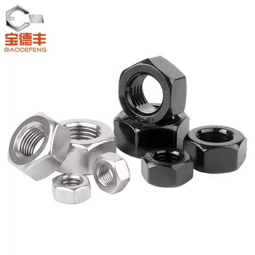 304不锈钢螺母201六角螺帽316螺丝帽大全M2M3M4M5M6M8M10M12M1416