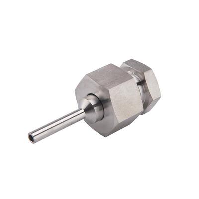 316l不锈钢瓶接头G5/8RH氮氦氢W21.8LH焊接式卡接CGA330\580\660