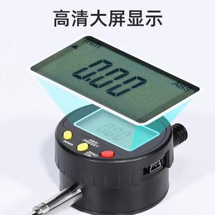 高精度数显百分表0-12.7 50千分表100mm输出型接电脑PLC二次开发