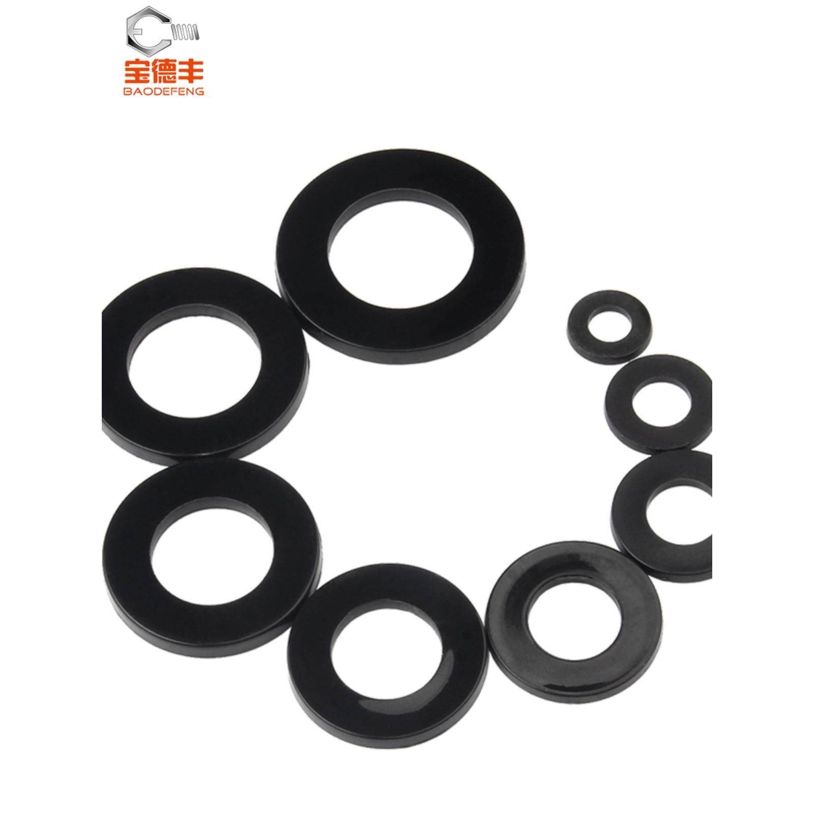 平垫圈尼龙垫片塑料垫圈绝缘塑胶圆形加大平垫M3/M4M5M6M8M10M12,3C数码配件,USB多功能数码宝,淘宝优惠券,粉丝福利购,淘宝优惠卷