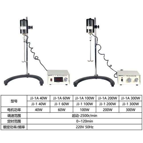 。博纳科技电动搅拌器实验室用悬臂式增力定时搅拌机小型数显恒速