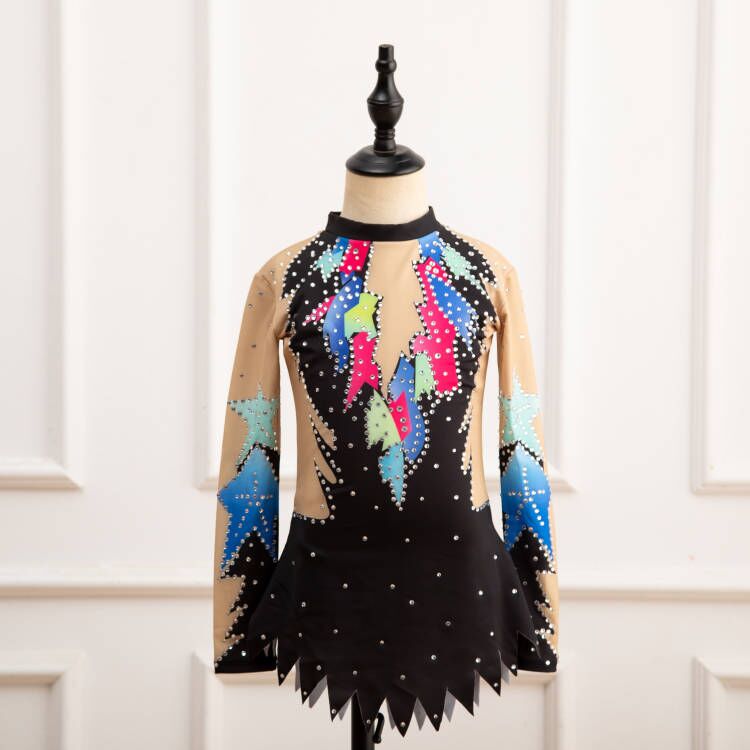 啦啦操舞蹈比赛服啦啦队演出服健美操连体竞技运动会拉拉队表演服