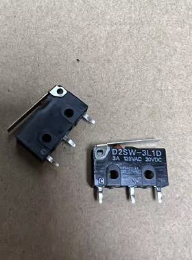 原装正品欧姆龙D2SW-3L1D小型防水微动开关行程限位检测电梯配件