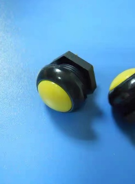 原装进口OTTO P9-111124 12mm  IP68 防水按钮开关 黄色平头
