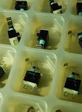 原装松下ASQM17438-A绿松石 防水微动开关常开L型杆车载门锁开关