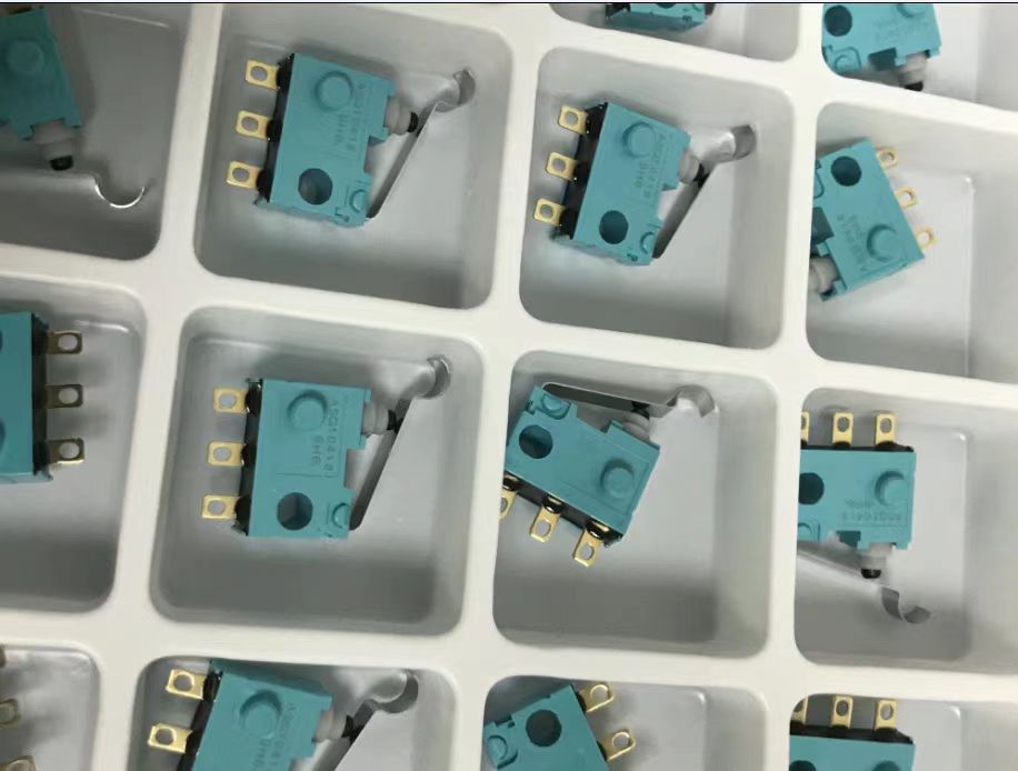 供应原装进口松下绿松石 ASQ10418 超小型防水微动开关 带弯杆