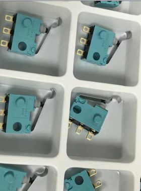 供应原装进口松下绿松石 ASQ10418 超小型防水微动开关 带弯杆