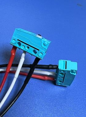 原装进口 ABS160150松下绿松石 防水防尘防油微动开关2A,250V带线
