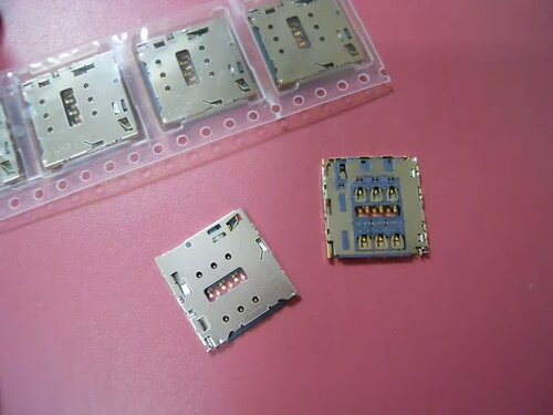 供原装进口SF56S006V4AR2025 SIM卡座自弹式6Pin双排贴片