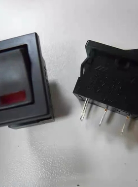 供日本原装现货MIYAMA  DS-850KS带灯船型开关3脚2档15x21红色5A